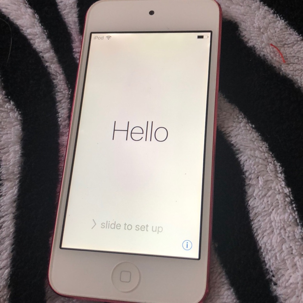 iPod 5 pink